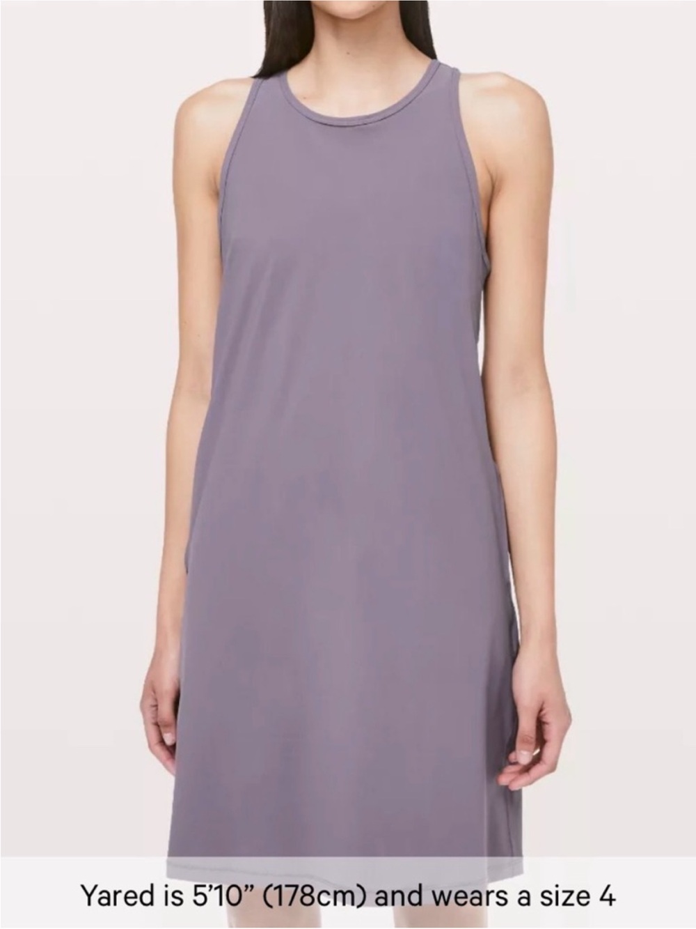 lululemon athletica Sleeveless Dress in Dusty Mauve